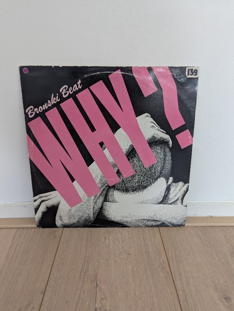 Bronski Beat - Why (12 inch, maxi), Cd's en Dvd's, Vinyl Singles, Gebruikt, Maxi-single, Pop, 12 inch, Ophalen of Verzenden