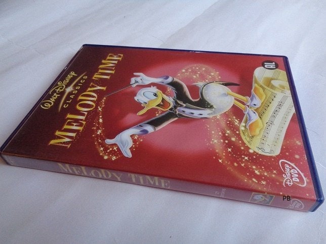 Walt Disney Classic Melody Time (Disney Dvd), Tekenfilm, Nederlands, Ophalen of Verzenden, Zo goed als nieuw