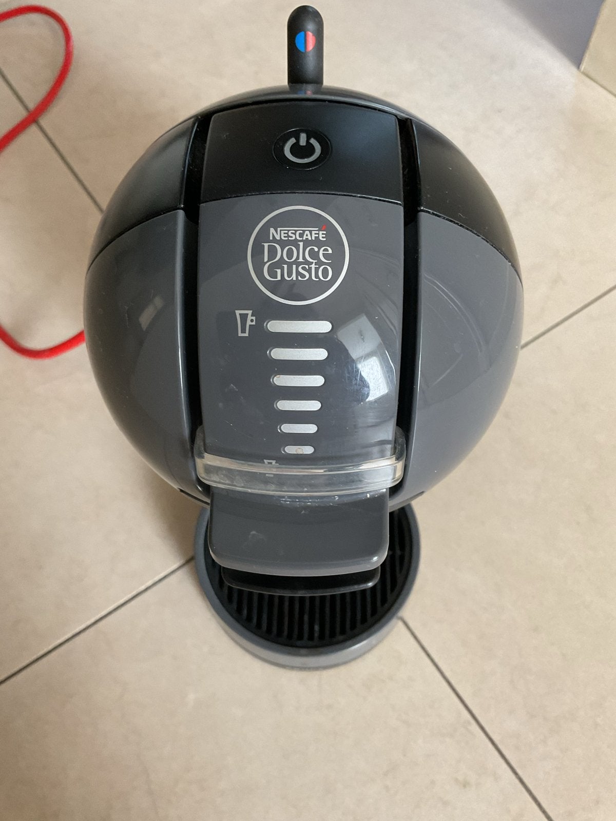 Nescafé Dolce Gusto Koffiezetapparaat - Krups KP1208, Ophalen, Gebruikt, Koffiemachine, 1 kopje