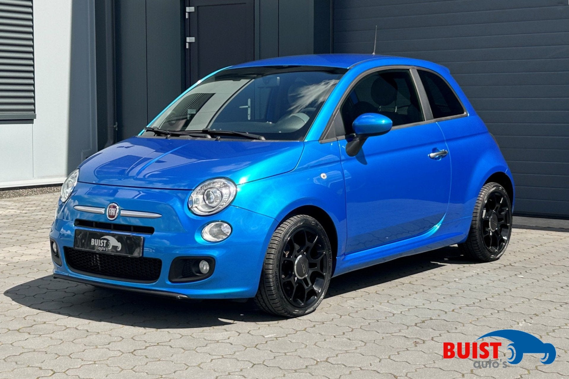 Fiat 500 0.9 TwinAir Turbo 500S XENON CLIMA INTERSCOPE, Auto's, Fiat, Voorwielaandrijving, Gebruikt, Met garantie (alle), Leder en Stof