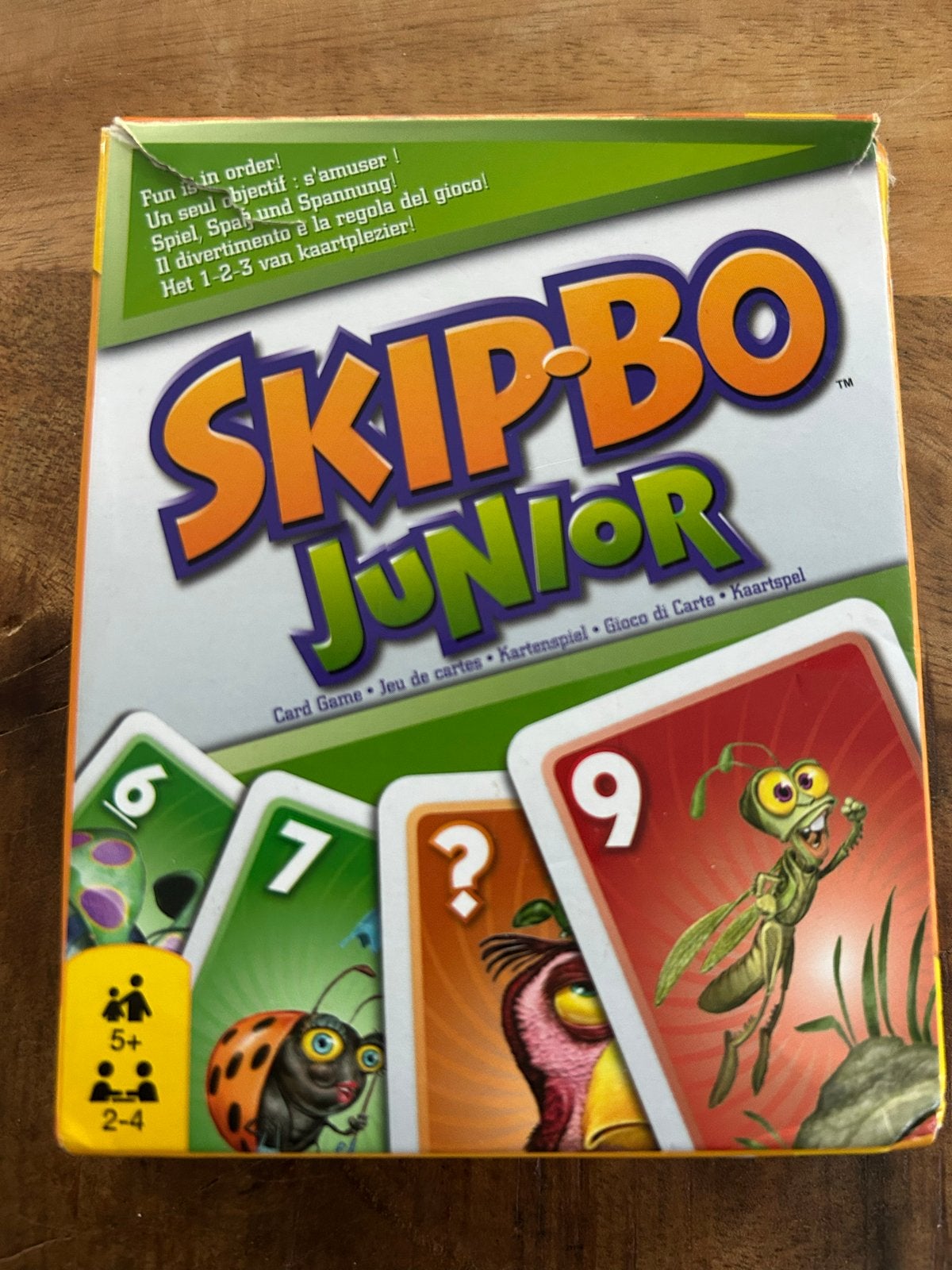 Skip-Bo Junior Kaartspel - Leuk voor het hele gezin!, Een of twee spelers, Ophalen of Verzenden, Gebruikt