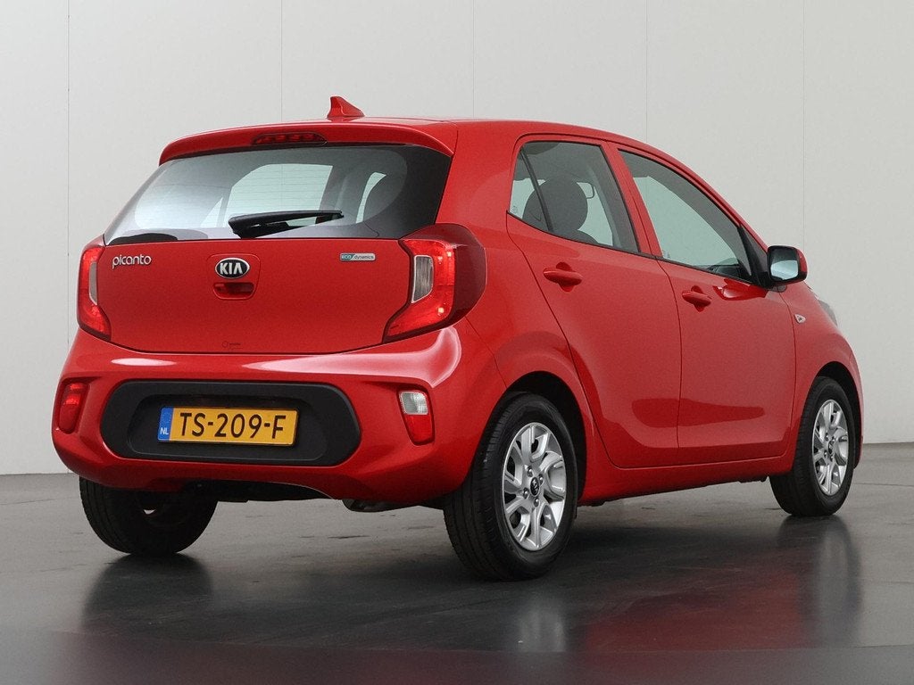 Kia Picanto 1.0 CVVT ComfortPlusLine Navigator | Cruise Cont, Auto's, Kia, Voorwielaandrijving, Start-stop-systeem, Stof, Gebruikt