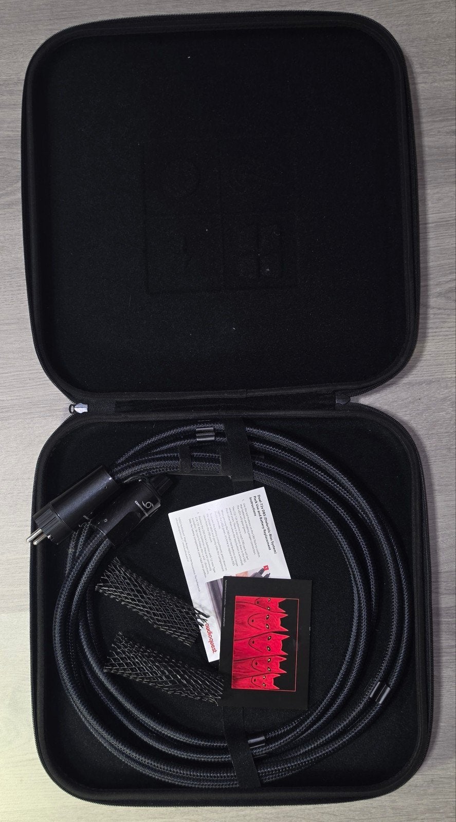 AudioQuest Hurricane Source 2 meter – 72V DBS, Ophalen of Verzenden, Zo goed als nieuw, 2 tot 5 meter, Overige kabels