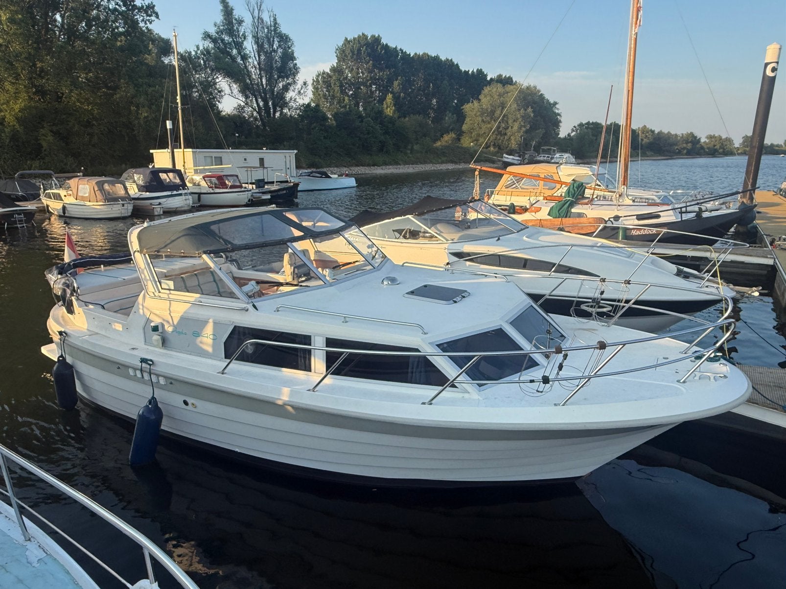 Agder 840 AK – Bwjr 1996 - volvo penta 139pk - Boegschroef, Overige merken, Gebruikt, Diesel, Walstroom