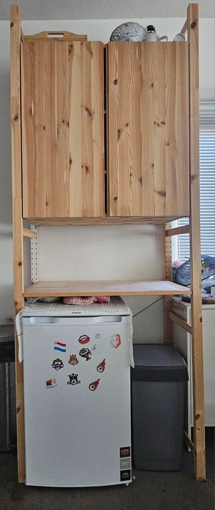 IKEA IVAR kast met zij-unit en extra plank - perfecte staat, Ophalen, Zo goed als nieuw
