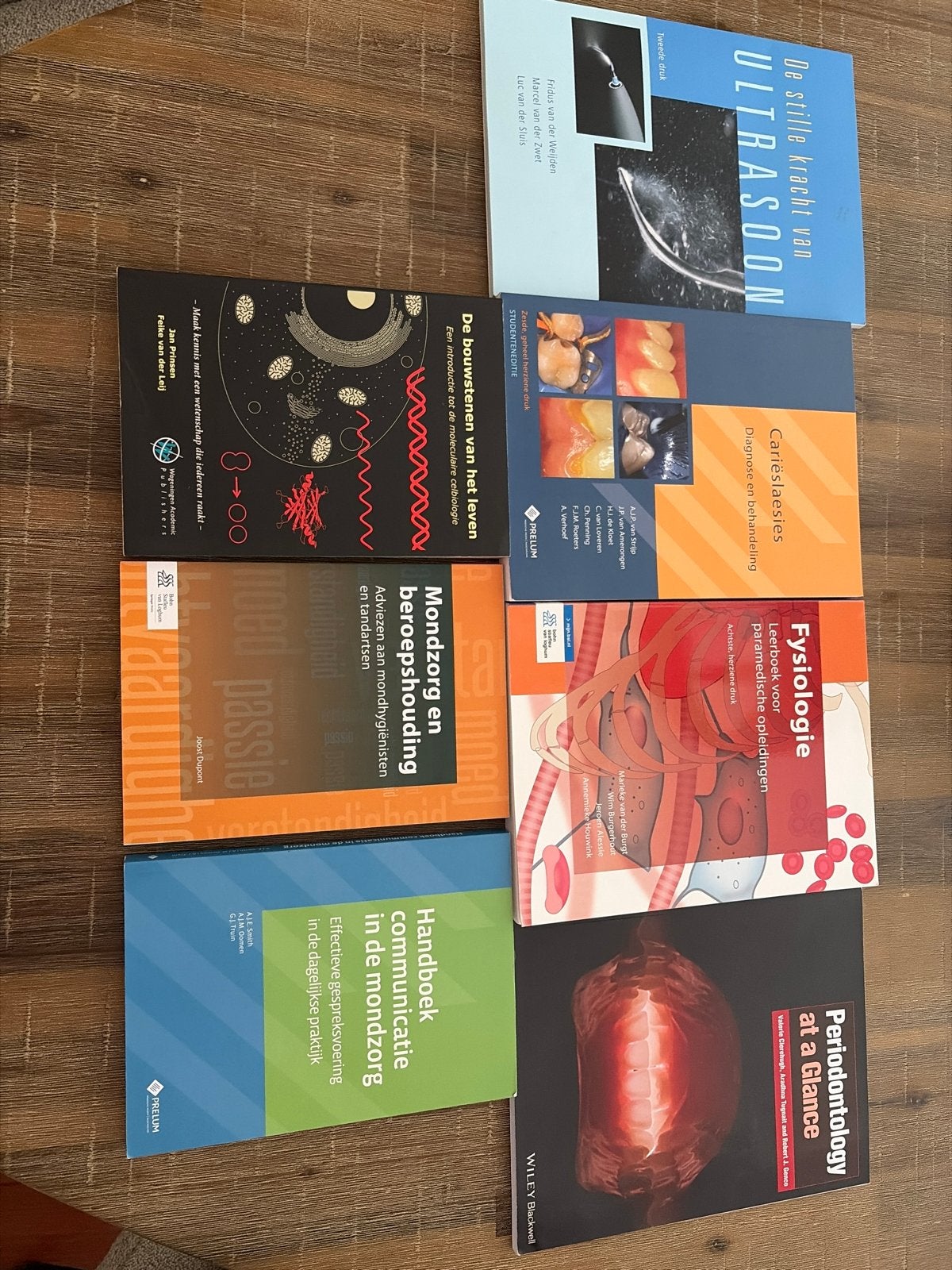 Studieboeken mondzorgkunde HAN Nijmegen, Ophalen of Verzenden, Beta, Zo goed als nieuw, HBO