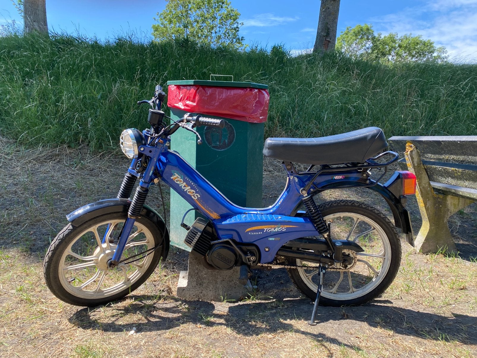 Mooie tomos, met kenteken!, Ophalen, Gebruikt, Maximaal 45 km/u, 65 cc