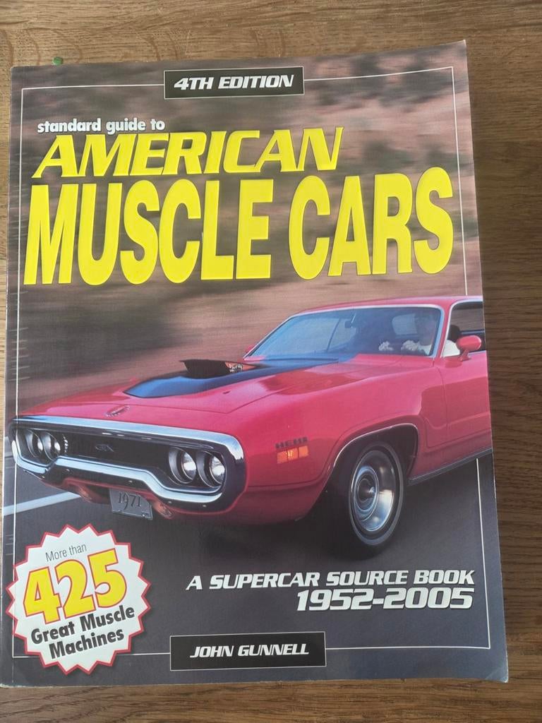 Standard Guide to American Muscle Cars, Ophalen of Verzenden