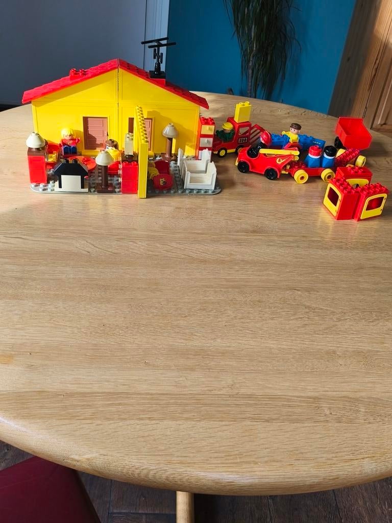 Duplo poppenhuis, Ophalen, Gebruikt