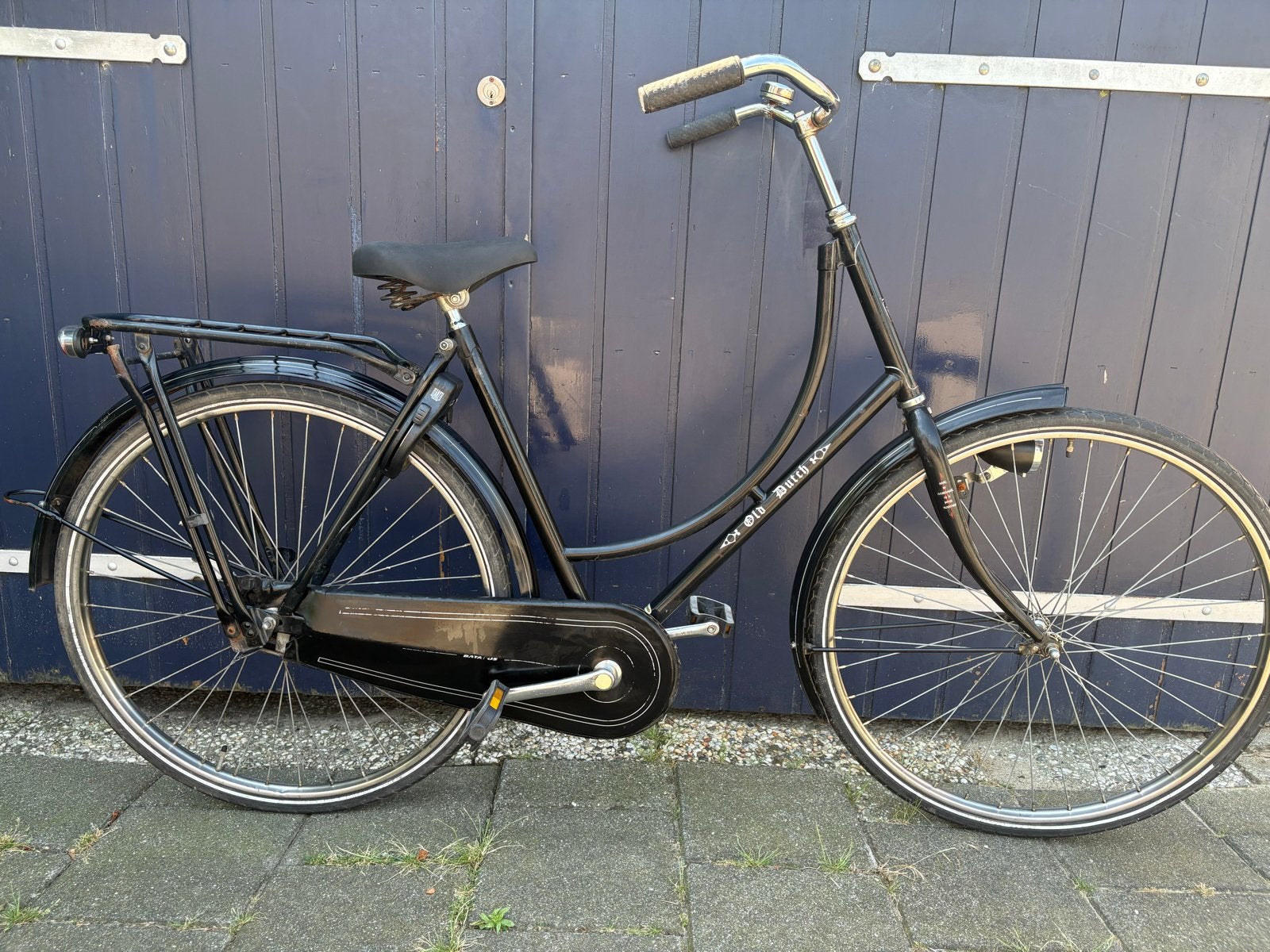 Batavus Old Dutch damesfiets 56cm met goede verlichting, Fietsen en Brommers, Fietsen | Dames | Damesfietsen, Terugtraprem, Ophalen