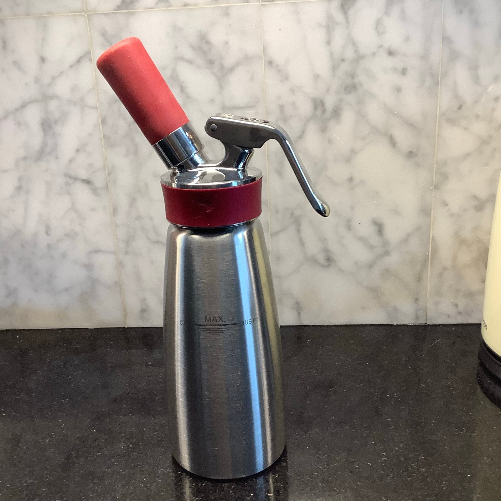 ISI Gourmet Whip 500 ml - Zo goed als nieuw, Minder dan 1 liter, Ophalen of Verzenden, Zo goed als nieuw