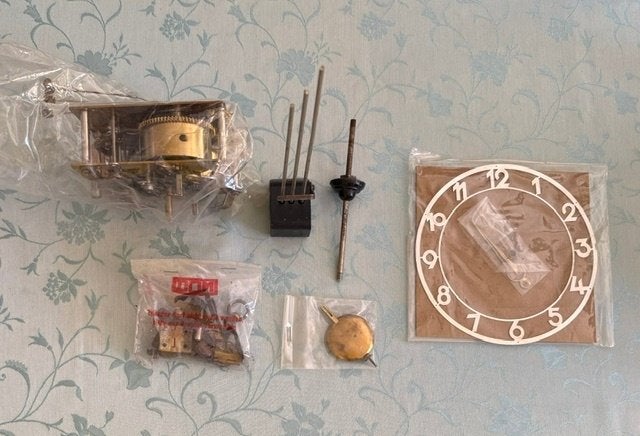 Vintage Junghans Mantelklokuurwerk, Ophalen, Klassiek, Gebruikt, Overige typen