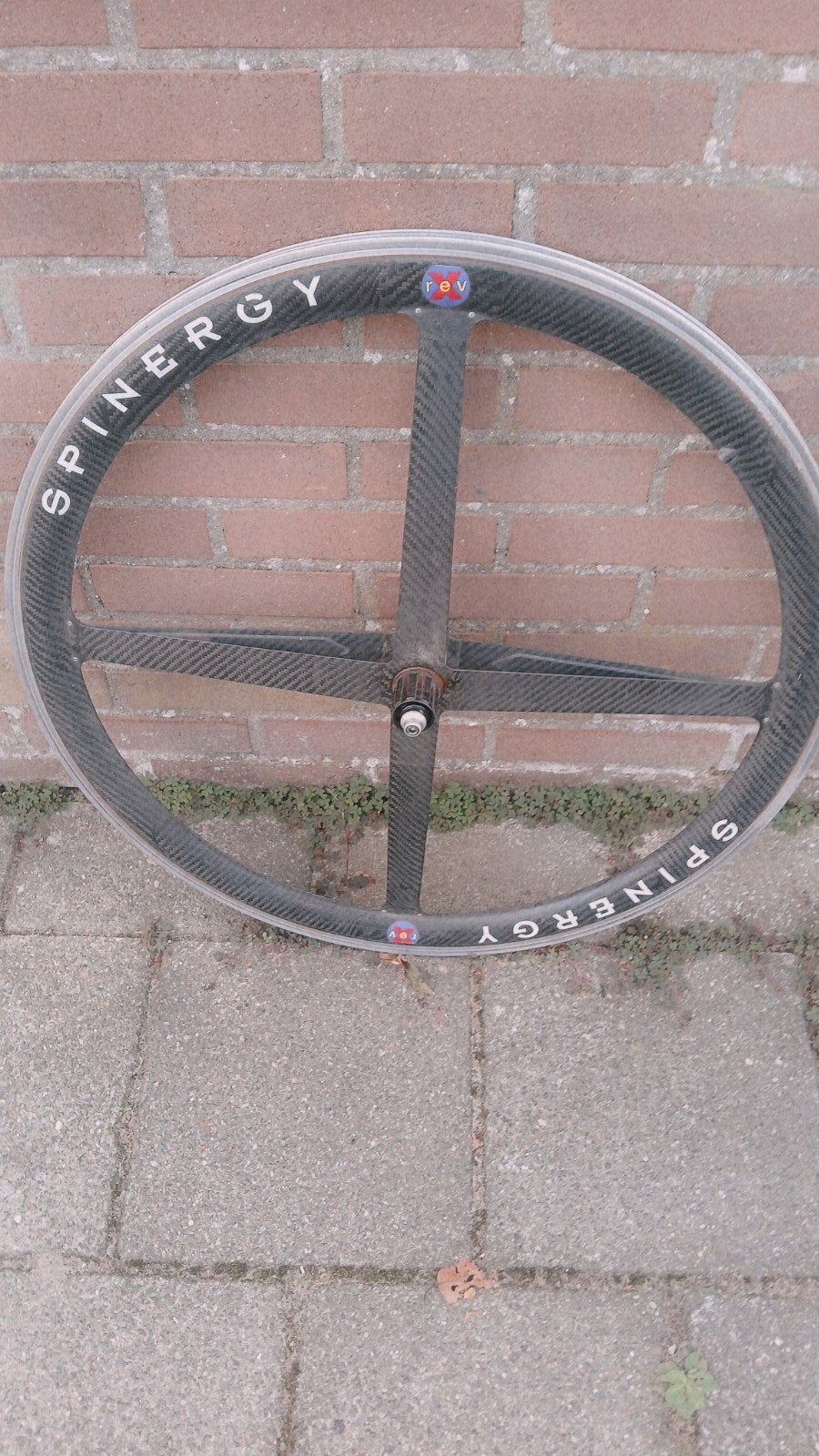 Spinergy Carbon Wiel - achterwiel, Fietsen en Brommers, Fietsonderdelen, Spinergy, Racefiets, Zo goed als nieuw, Carbon