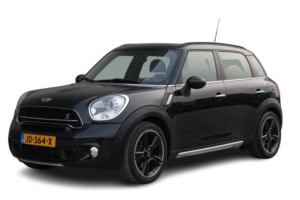 Mini COOPER S COUNTRYMAN 1.6 190pk / LEER /NAVI /hele nette, Voorwielaandrijving, 4 cilinders, Zwart, Origineel Nederlands