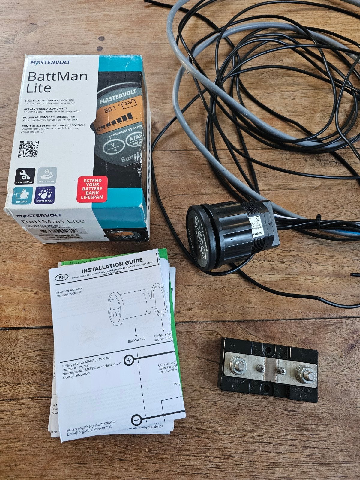 Mastervolt BattMan Lite Accu Monitor, Watersport en Boten, Ophalen of Verzenden, Nieuw, Motor en Techniek