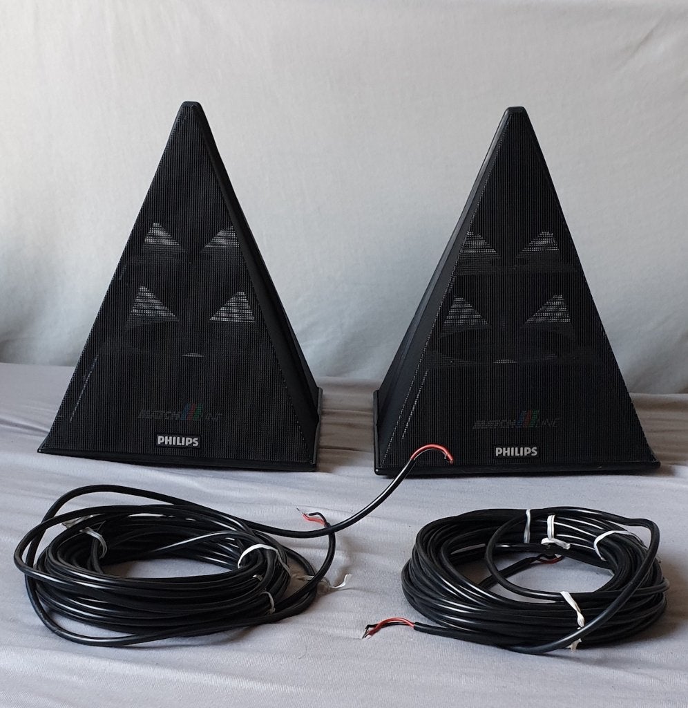 Philips Match Line Piramide speakers-type 22AV1993/2., Philips, Ophalen of Verzenden, Zo goed als nieuw, Minder dan 60 watt