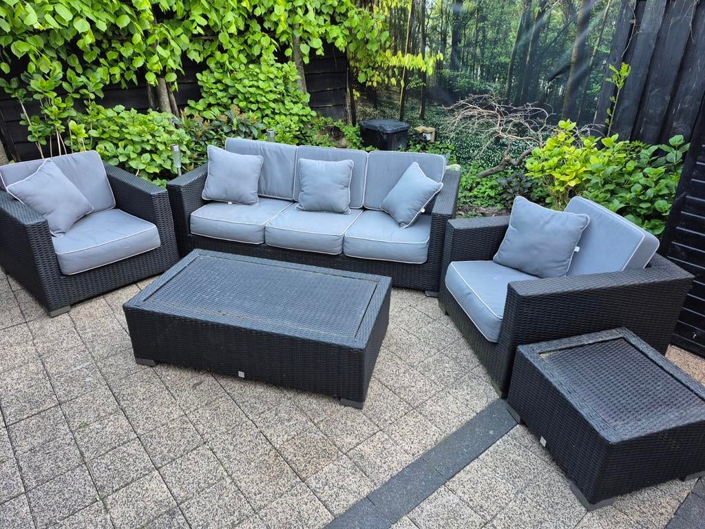Mooie   loungeset garden  impression, Ophalen, Gebruikt, Bank