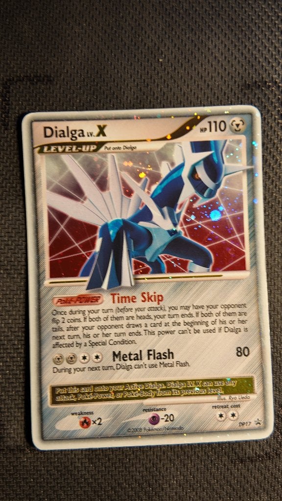 Dialga LV.X DP17 DP Black Star Promos | Pokemon kaart, Ophalen, Losse kaart, Foil