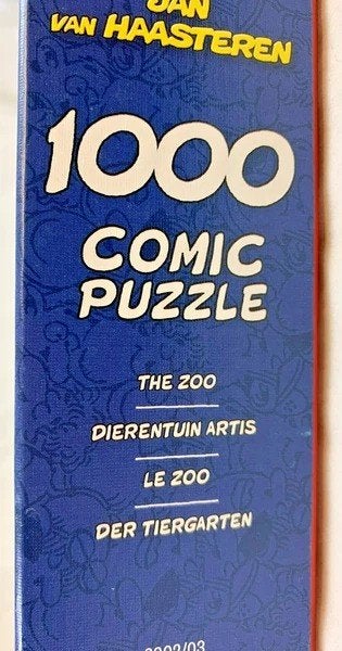 Jan van Haasteren Dierentuin Artis 1000 stukjes puzzel Jumbo, Verzenden, 500 t/m 1500 stukjes, Zo goed als nieuw, Legpuzzel