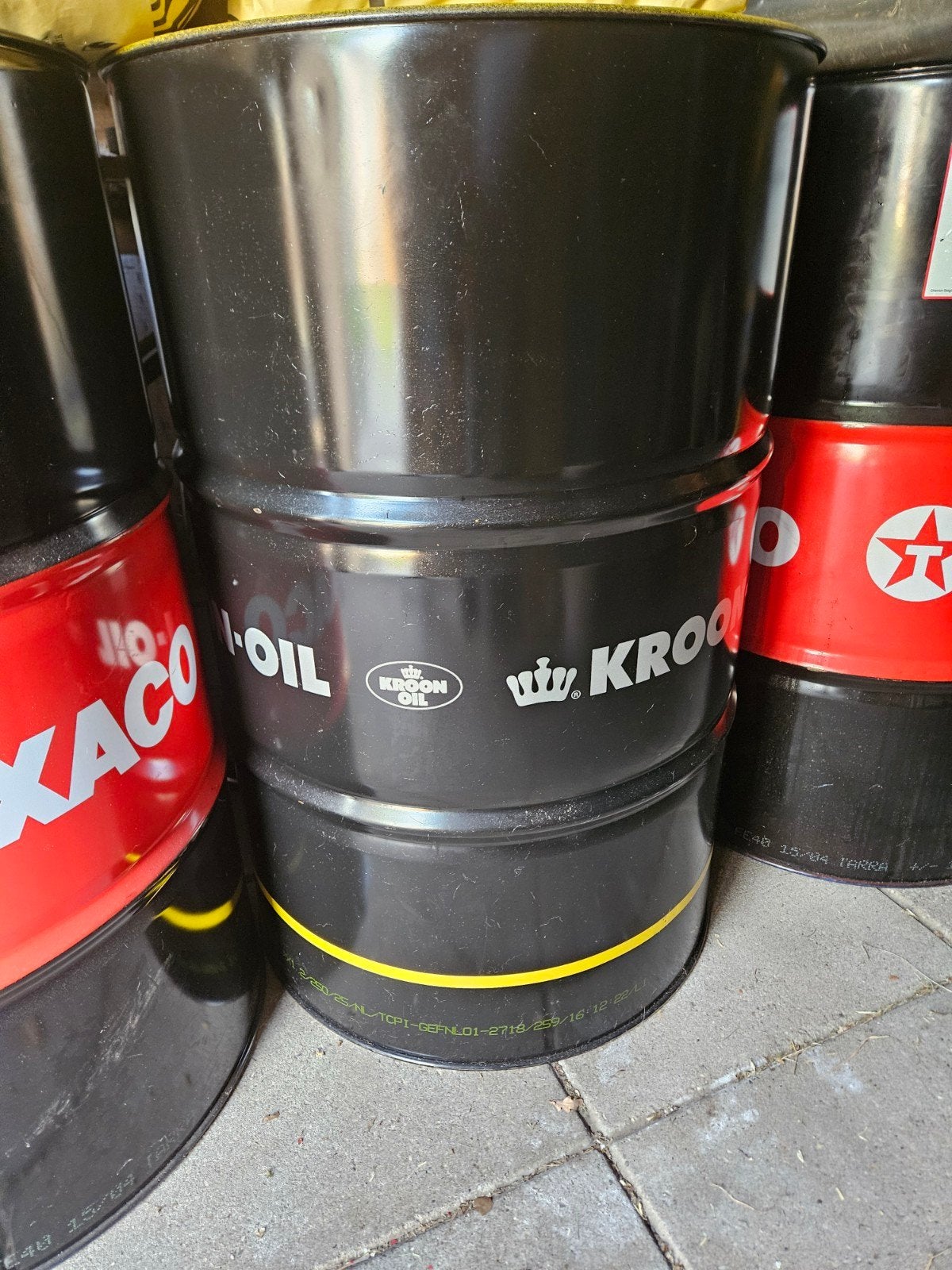 Olievaten - Texaco en Kroon-Oil, Auto diversen, Ophalen of Verzenden