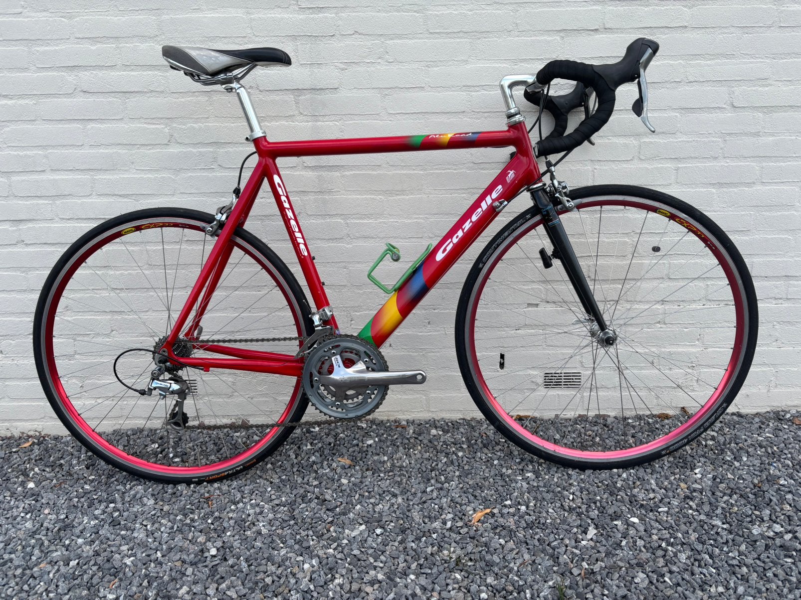 Gazelle racefiets / Shiiman 105 triple / Mavic wielen, 28 inch, Gebruikt, Aluminium, Ophalen of Verzenden