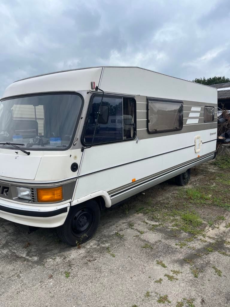 Hymer Camper Opknapper ( uit 1989 )APK tot 2027, Motor Goed, Caravans en Kamperen, Campers, Particulier, Integraal, Hymer