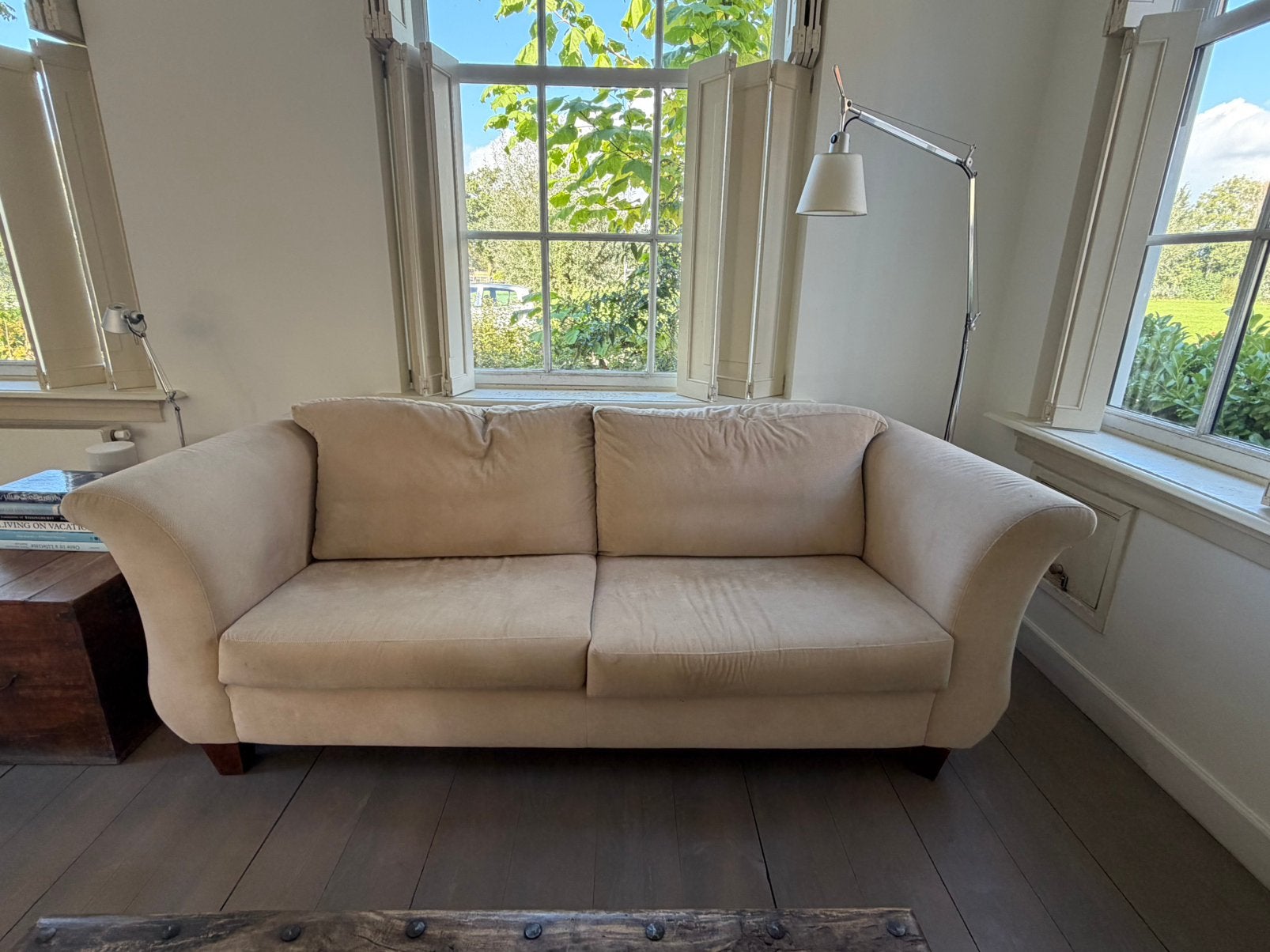 Bank - gratis af te halen, Ophalen, Gebruikt, Driepersoons, 75 tot 100 cm