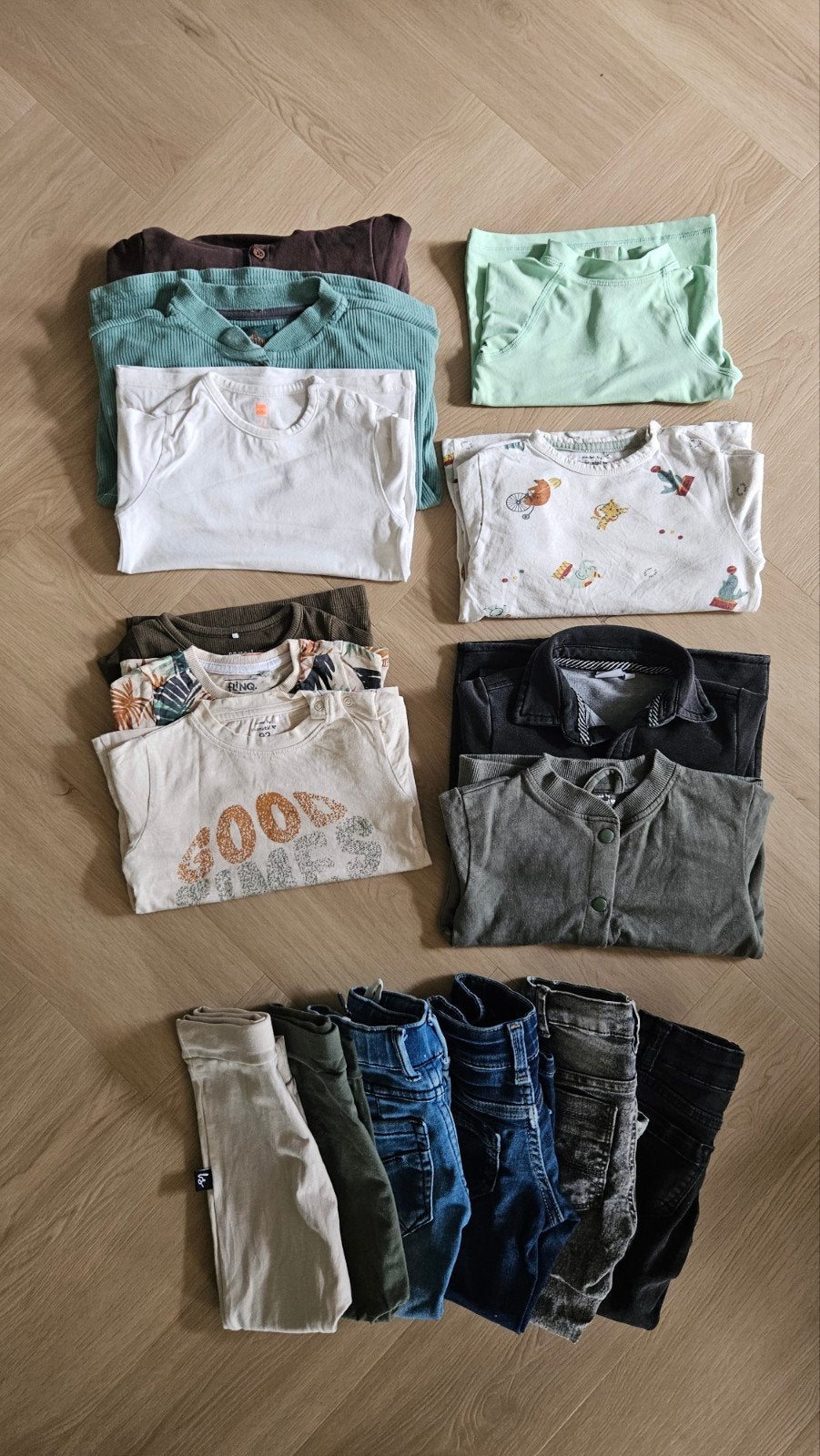 Kleding jongen maat 92 - 16 stuks, Ophalen of Verzenden, Gebruikt, Jongen
