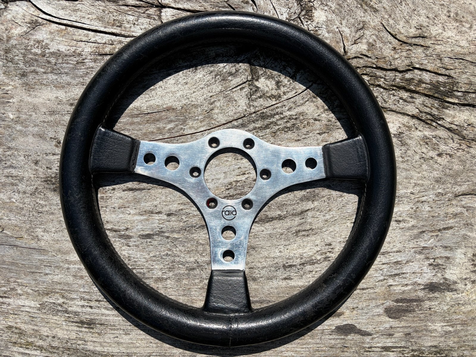 Raid sportstuur 32cm, Gebruikt, Auto-onderdelen, Besturing, Universele onderdelen, Gebruikt, Ophalen of Verzenden