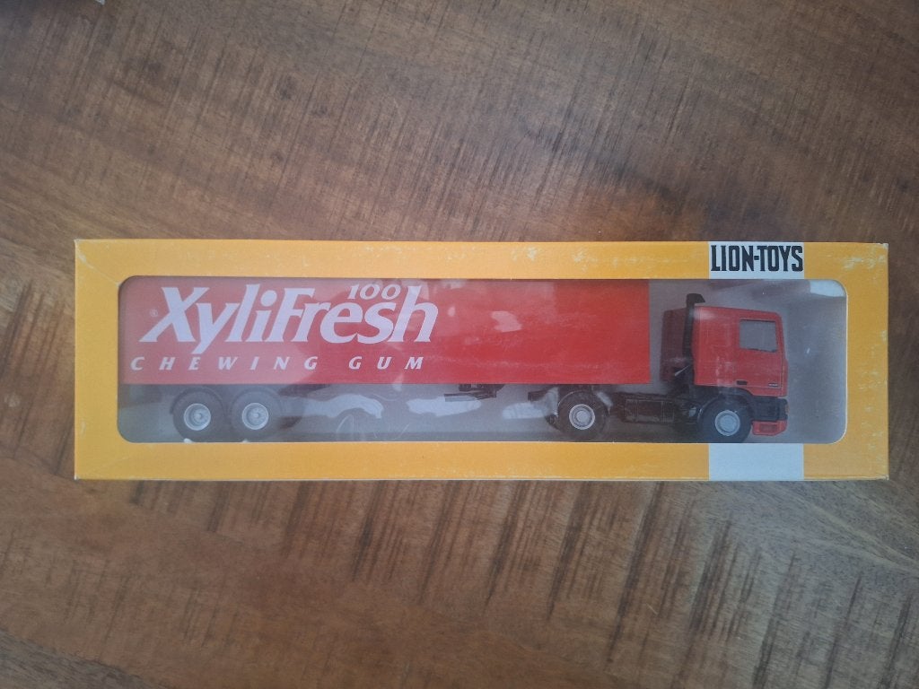 Lion Toys vrachtwagen, Ophalen of Verzenden, Zo goed als nieuw, Bus of Vrachtwagen, Lion Toys