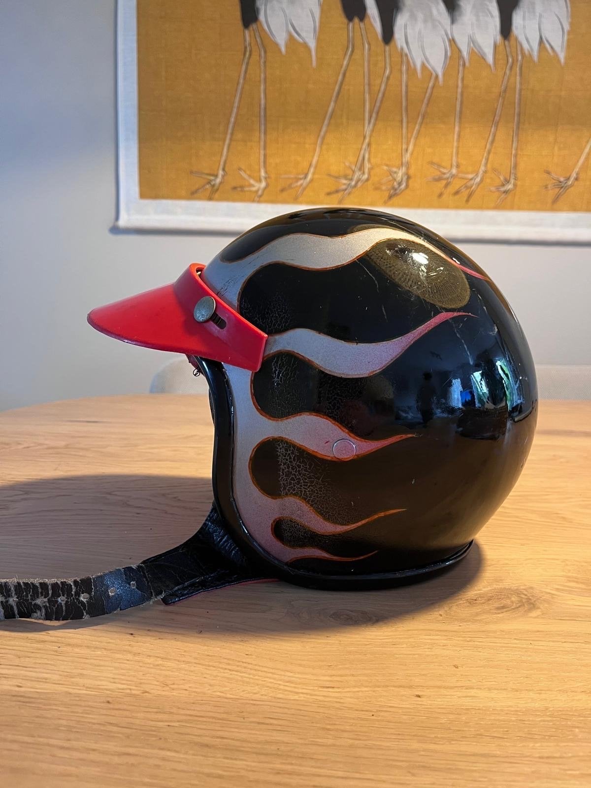 Customized Vintage Pothelm - Low Profile Look Maat M, Overige merken, M, Heren, Tweedehands