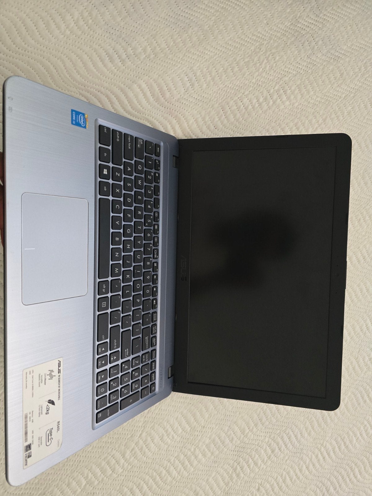 ASUS R540L Laptop - Intel i3, 4GB RAM, 128GB SSD, Win 10, Ophalen, Gebruikt, 2 tot 3 Ghz, ASUS