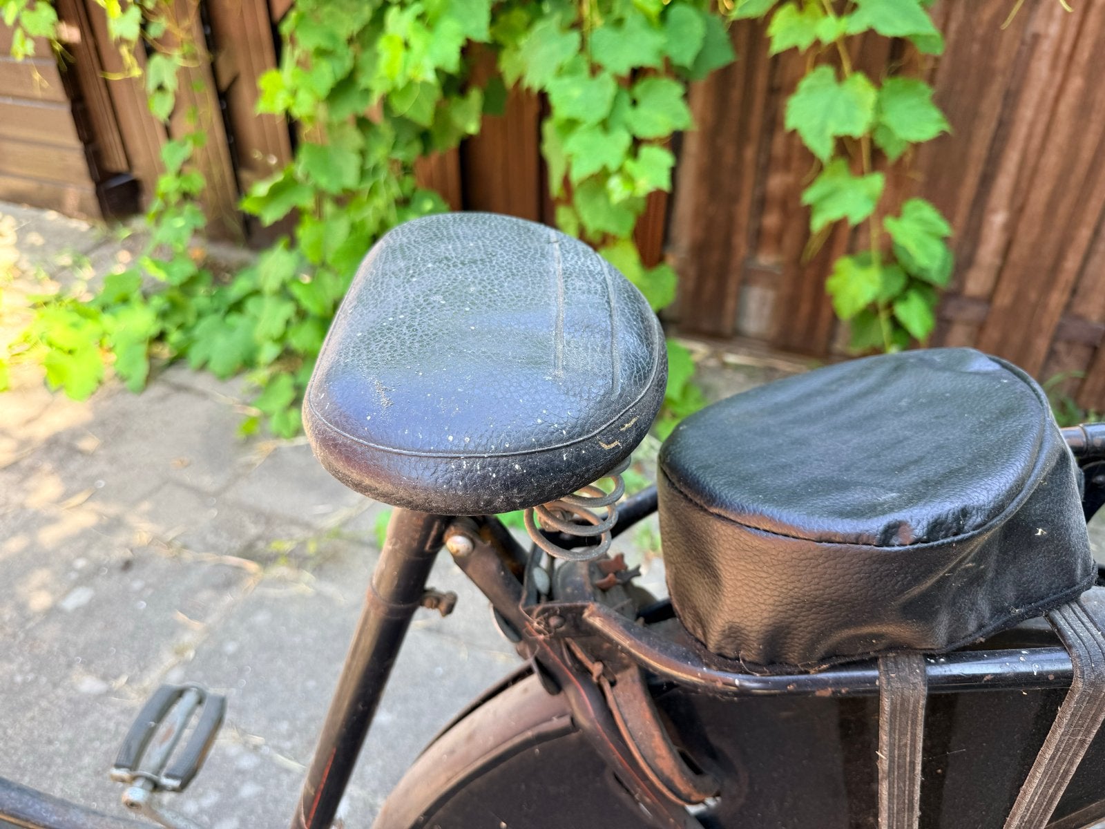 Oude Gazelle fiets met mand, Ophalen, Gazelle, Trommelrem, 53 tot 56 cm