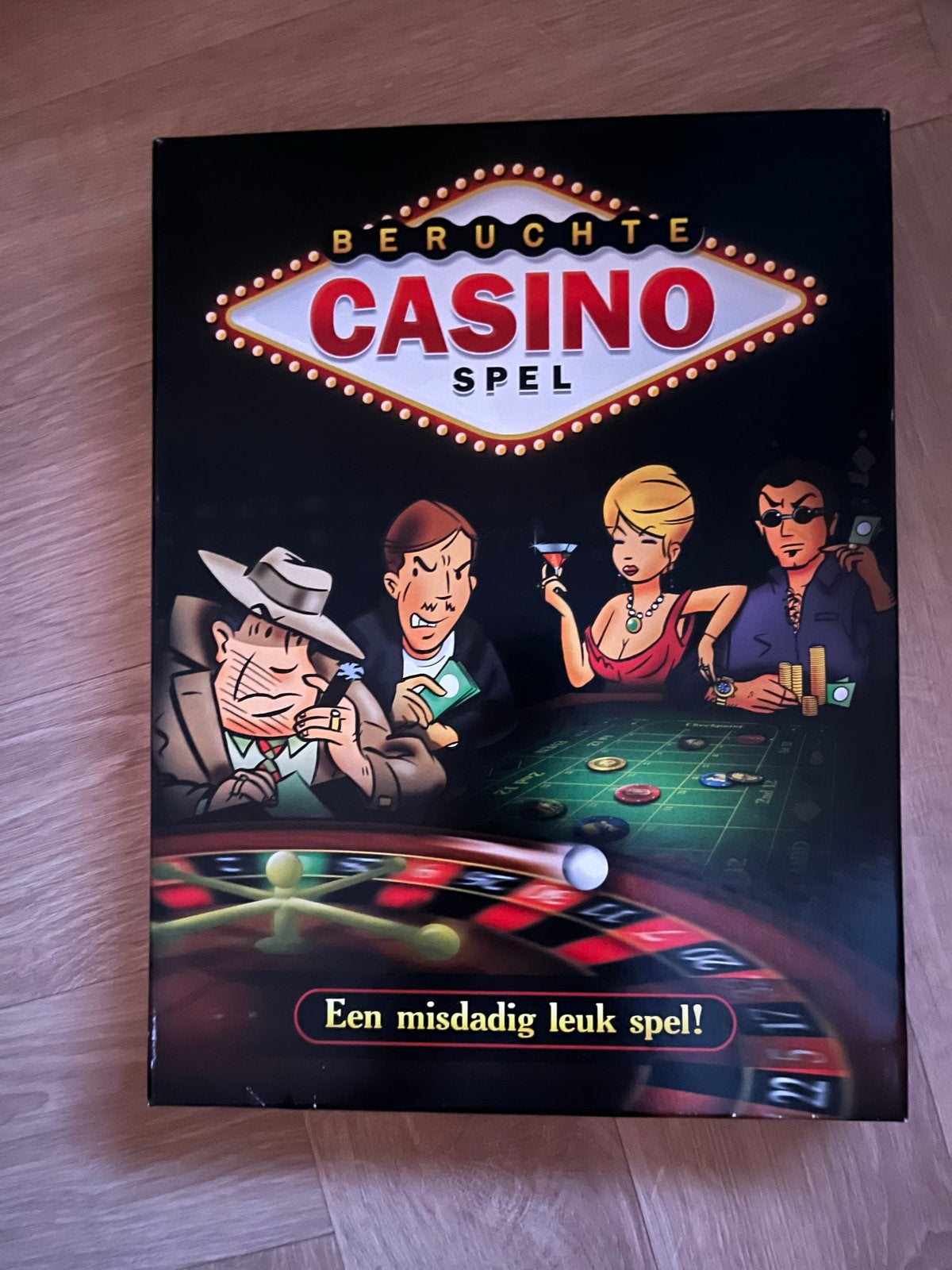 Het Beruchte Casino Spel - Nieuw!, Hobby en Vrije tijd, Drie of vier spelers, Ophalen of Verzenden, Nieuw