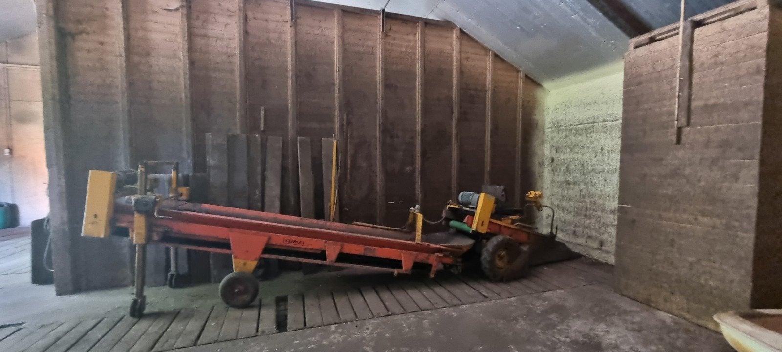 Climax opschepmachine, Ophalen, Akkerbouw