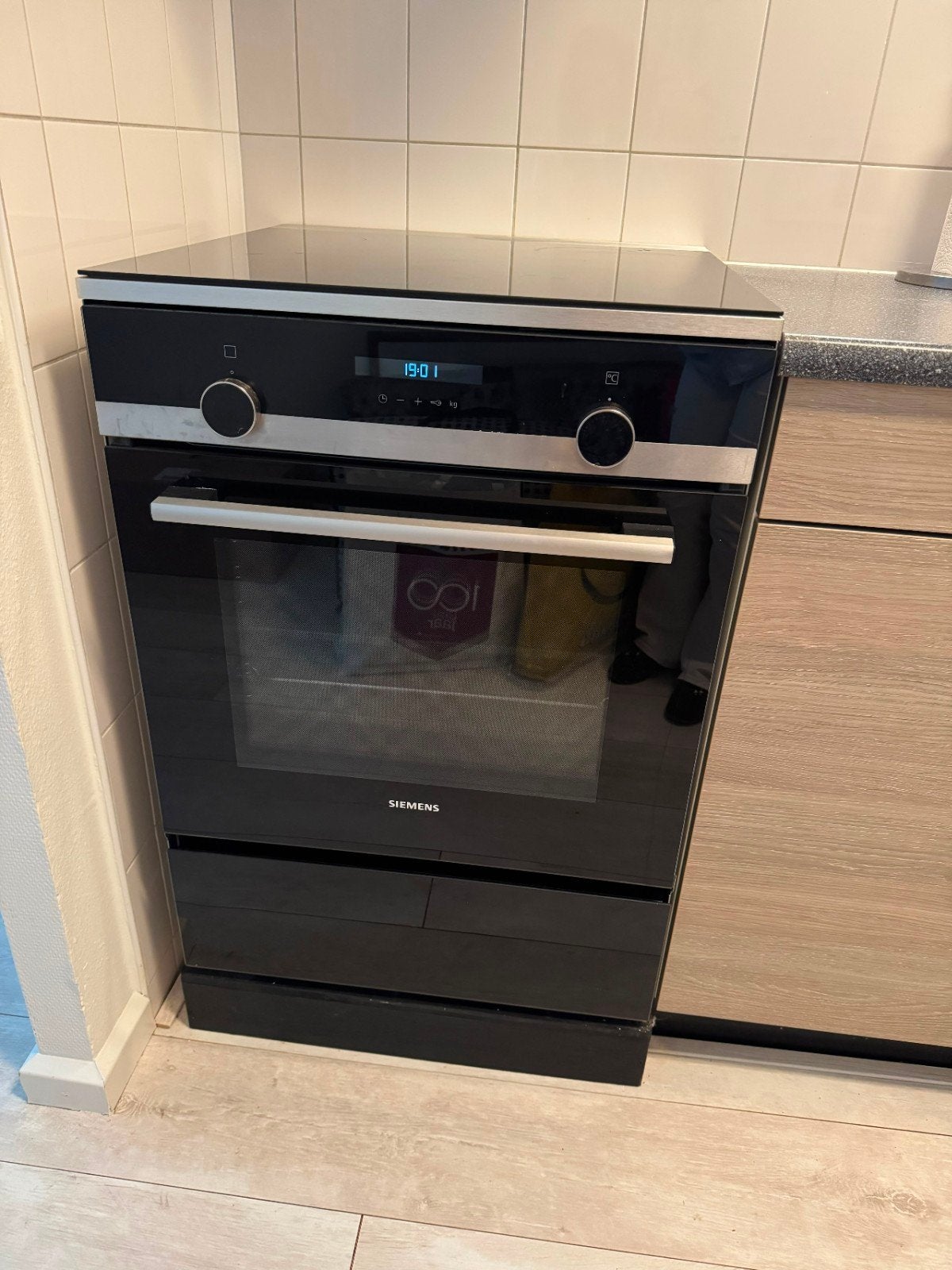 Siemens Vrijstaand Inductie Fornuis met Oven, Witgoed en Apparatuur, Fornuizen, Ophalen, Hete lucht, 60 cm of meer, 4 kookzones