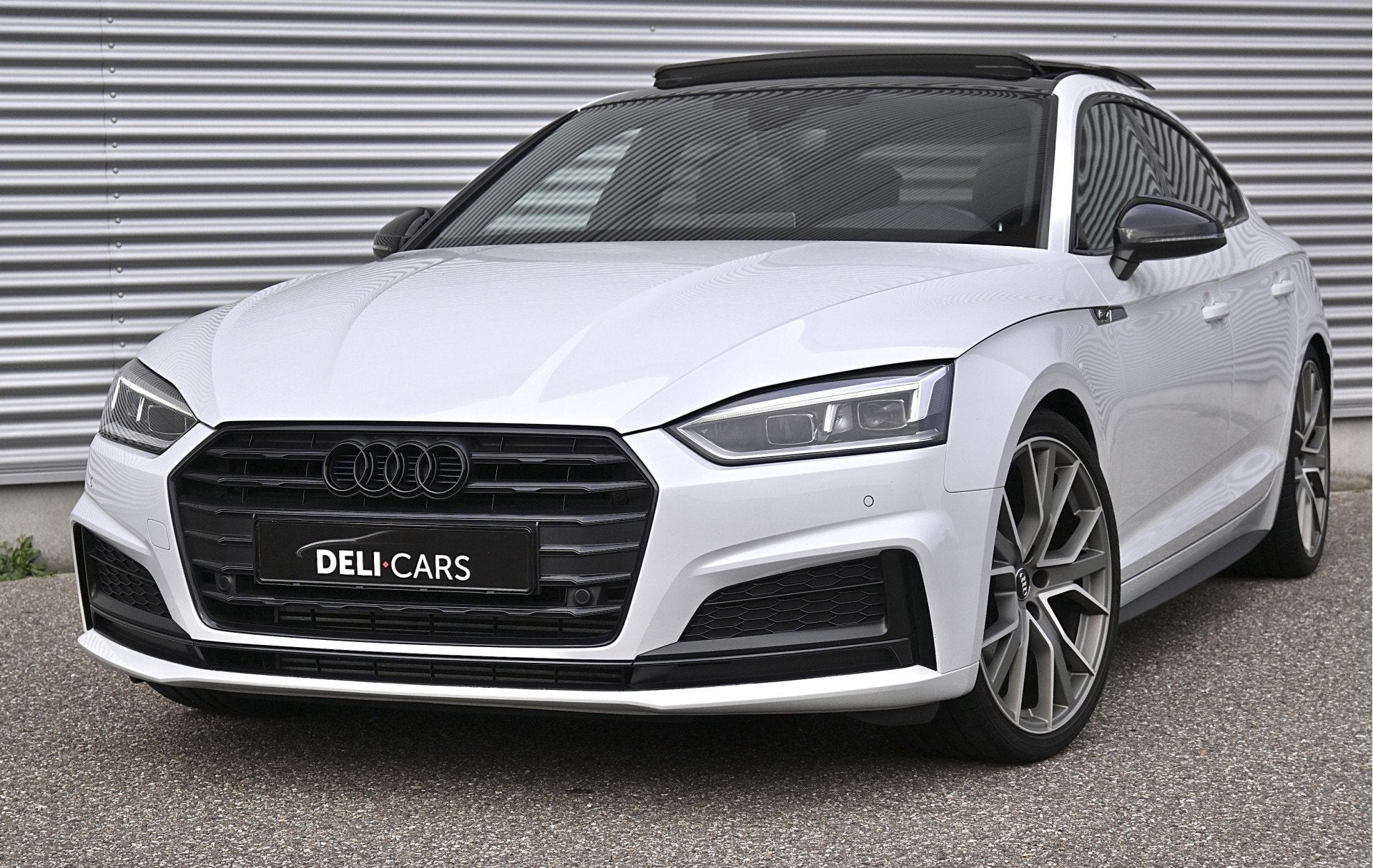 Audi A5 Sportback 40 TFSI S-line black edition | B&O | Virtu, Auto's, Audi, Gebruikt, 1984 cc, Wit, A5
