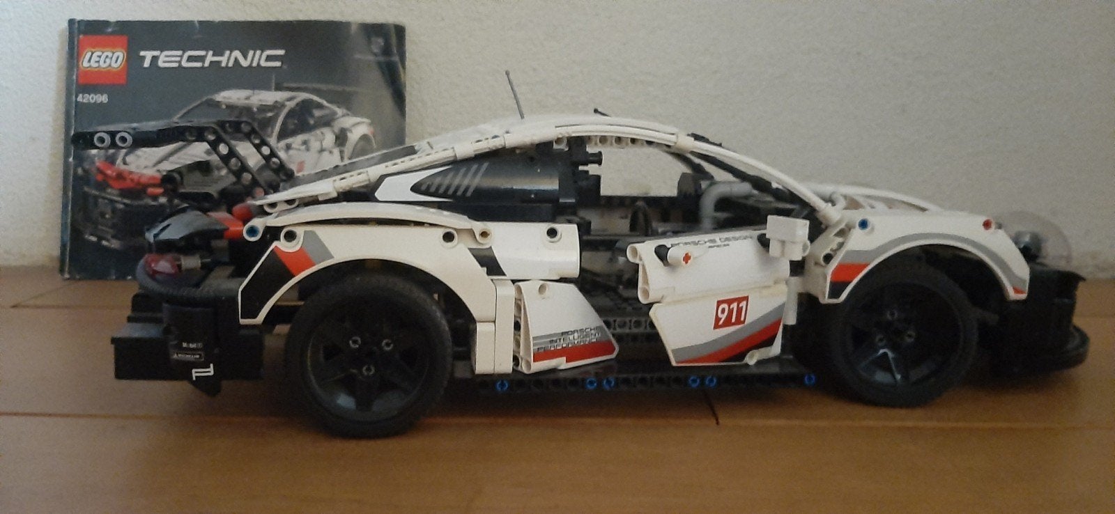 Lego Technic Porsche 911 RSR (42096), Ophalen of Verzenden, Gebruikt