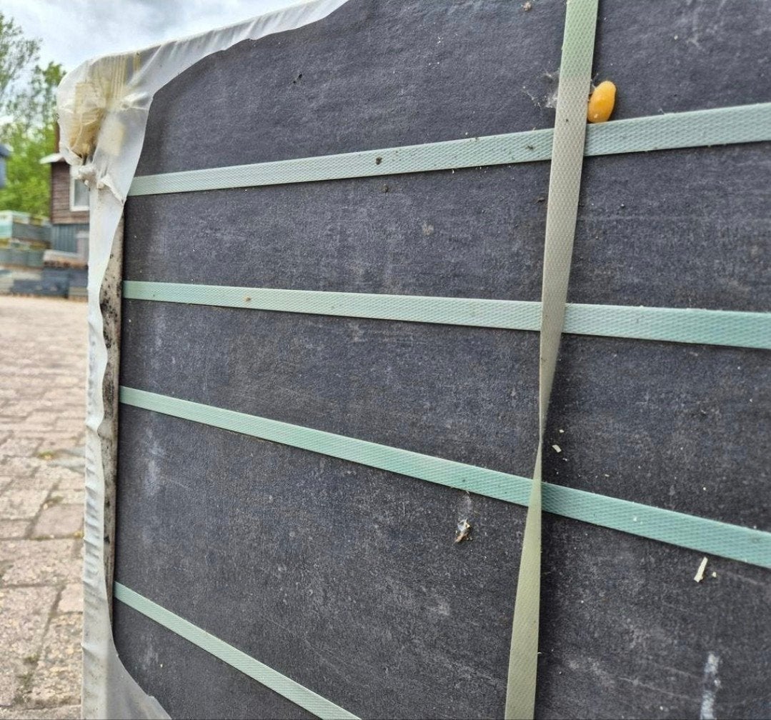 10,08 m² antraciet geoceramica 60x60x4 terrastegels s-partij, Gecoat, Keramiek, Nieuw, Ophalen of Verzenden