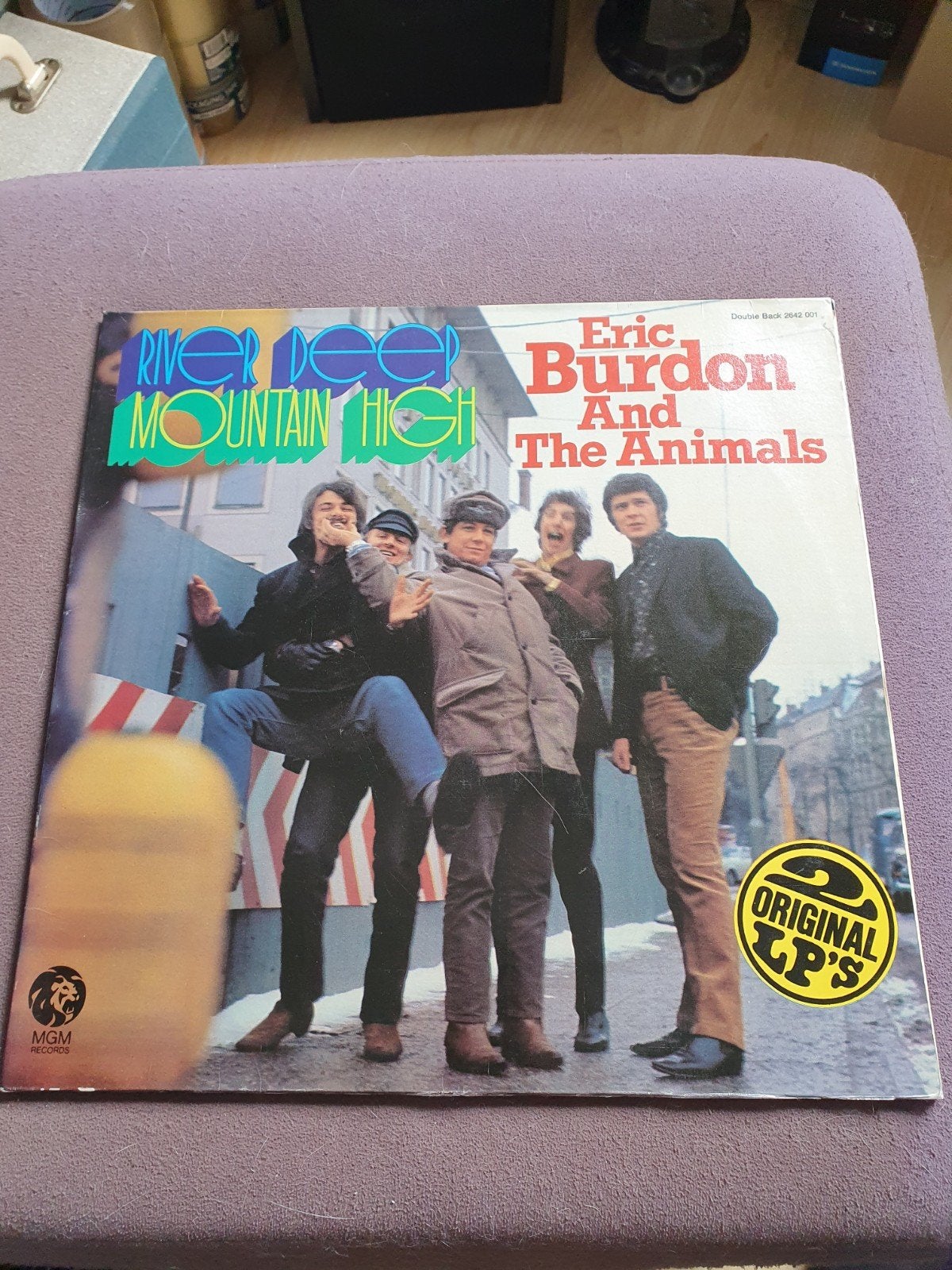 Eric Burdon and the Animals 2lp, Cd's en Dvd's, Vinyl | Rock, Ophalen of Verzenden, Gebruikt, 12 inch, Poprock
