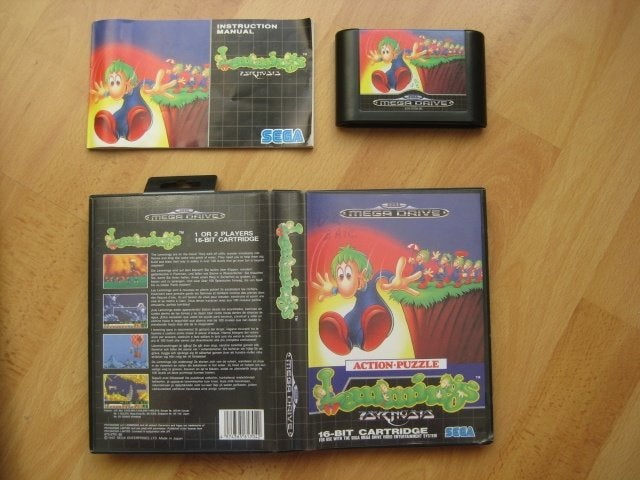 Lemmings 1 of 2 Sega Mega Drive Megadrive, Overige genres, 1 speler, Ophalen of Verzenden, Zo goed als nieuw