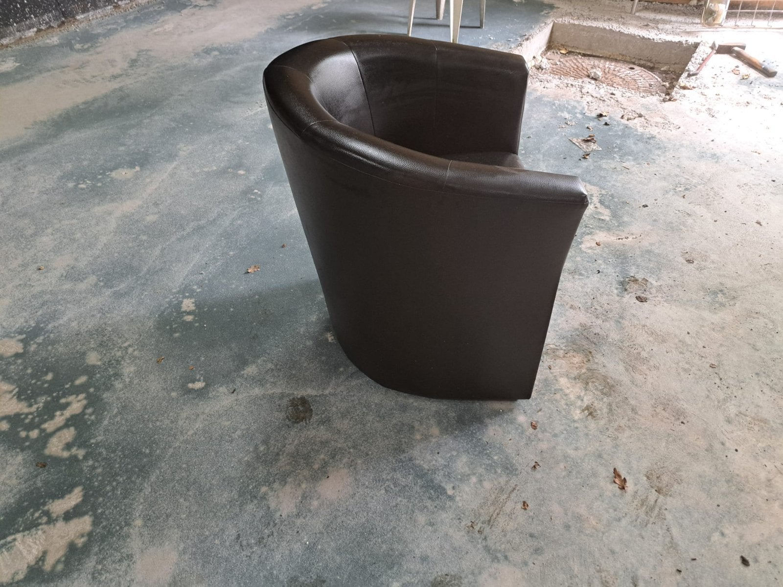 Leren stoelen nette staat, Ophalen of Verzenden, Zo goed als nieuw, 75 tot 100 cm, 50 tot 75 cm