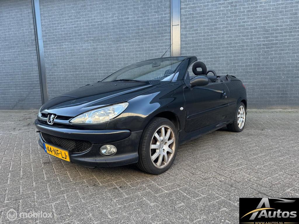 Peugeot 206 CC 1.6-16V- Airco- Nap, Auto's, Voorwielaandrijving, Gebruikt, 4 cilinders, Cabriolet