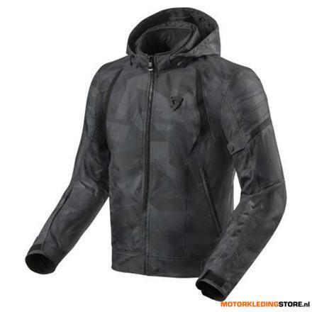 REVIT! Flare 2 Motorjas, Zwart-Grijs, Motoren, Kleding | Motorkleding, Nieuw met kaartje, Ophalen of Verzenden