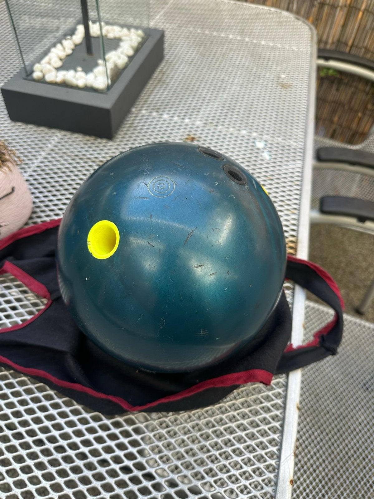 Bowlingbal 11 pond - SMASH - Vingertip, Sport en Fitness, Bowlen, Ophalen, Gebruikt, Bal
