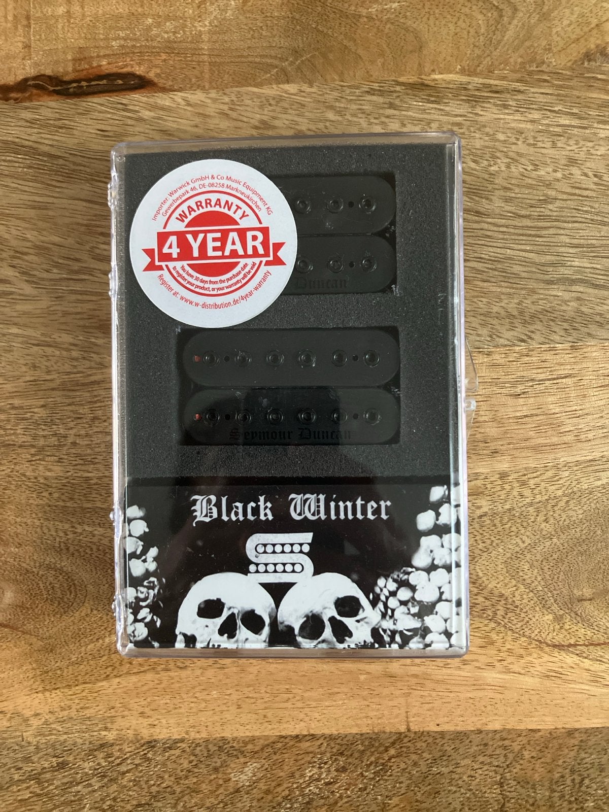 Seymour Duncan Blackened Black Winter Humbucker Set, Ophalen of Verzenden, Zo goed als nieuw, Elektrische gitaar