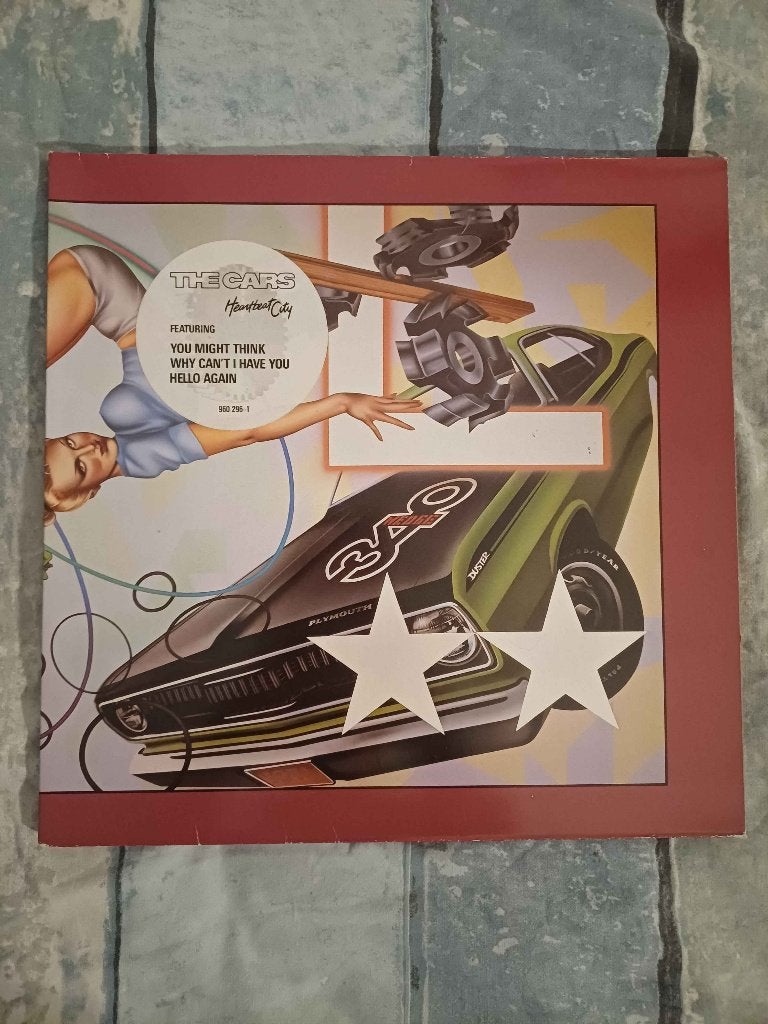 The Cars - Heartbeat City LP, LP, Gebruikt, Pop, Ophalen of Verzenden