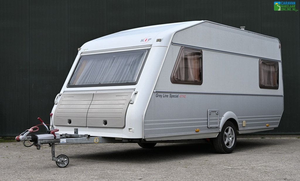 Kip Grey Line Special 47 TRZ, Caravans en Kamperen, Caravans, Rondzit, Kip, Bedrijf, Kachel