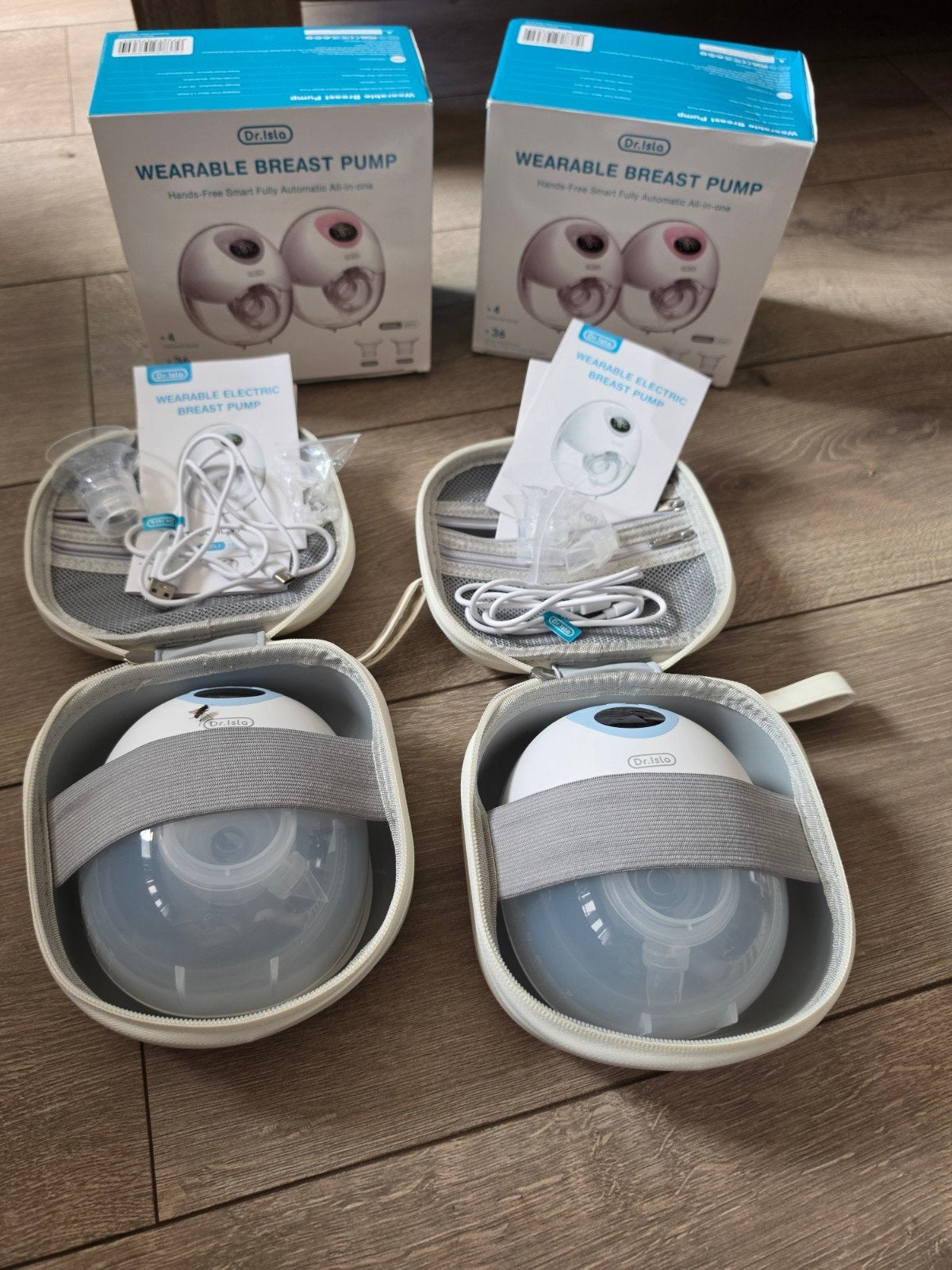 Dr.Isla Dubbele breast pump, Overige merken, Gebruikt, Borstkolf, Ophalen of Verzenden