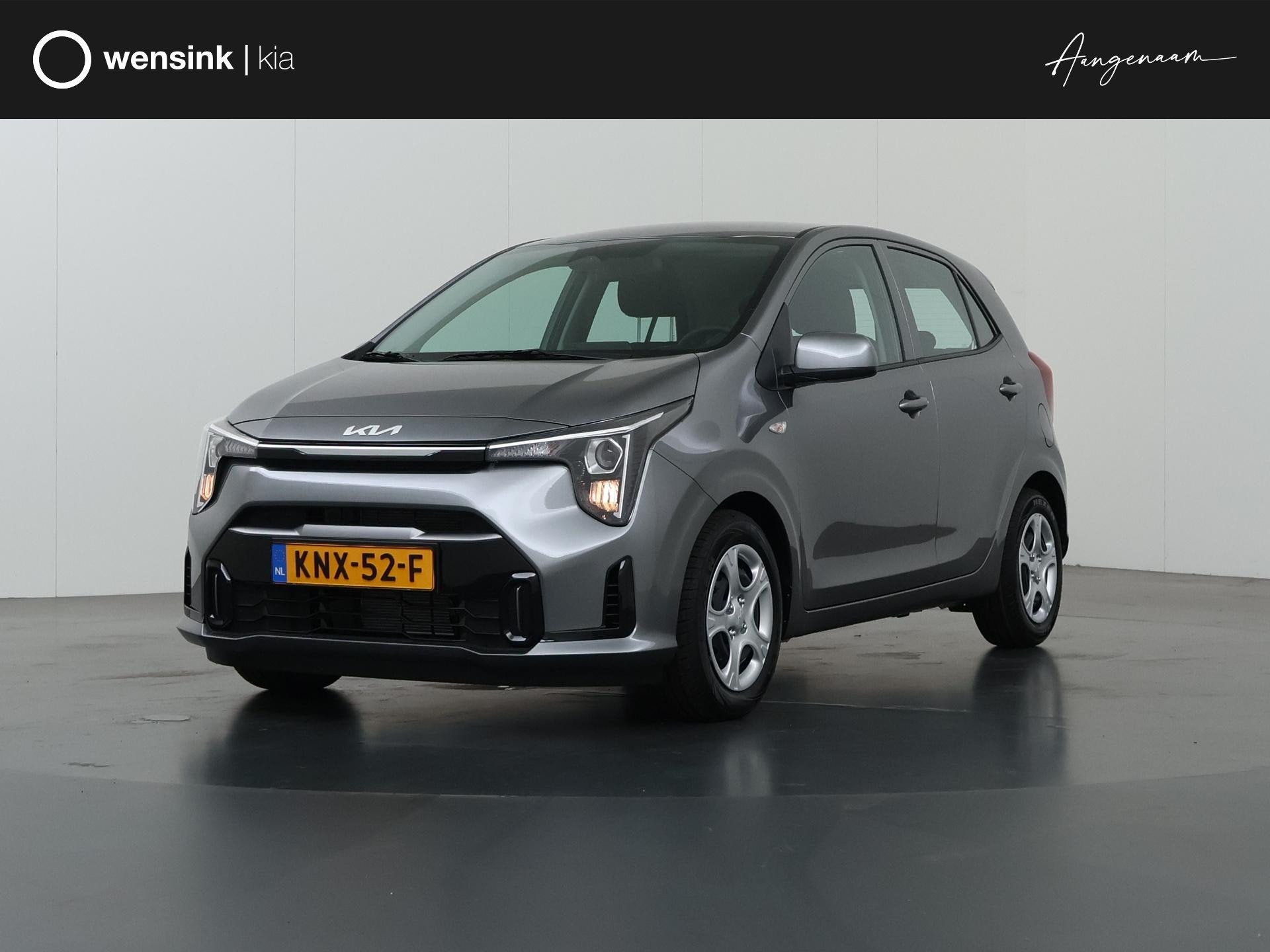Kia Picanto 1.0 GDi DynamicLine | Camera | Cruiscontrol | Na, Voorwielaandrijving, Stof, 918 kg, 4 stoelen